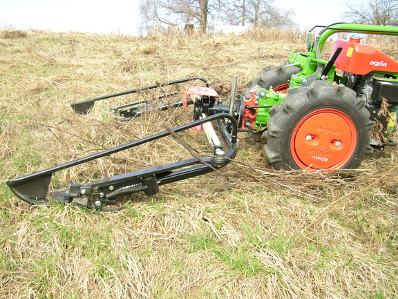 agria 3400 mit Portalmähwerk