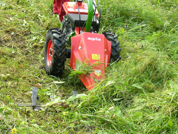 agria 3600 mit Mähbalken