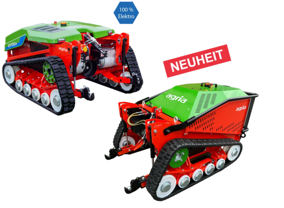 agria 9700e Ferngesteuerter Akku-Geräteträger