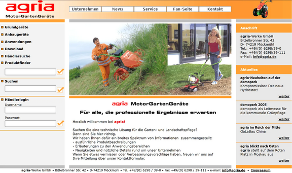 2005 - Der zweite Relaunch, bessere Menüs und Übersichten