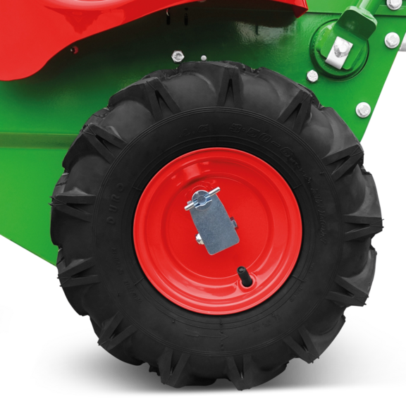 Einfaches Lenken und Manövrieren durch Freischalten der Räder