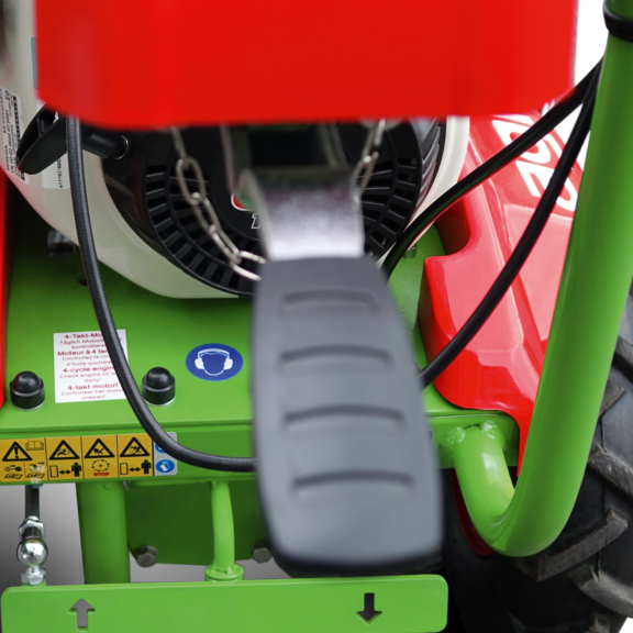 Fahrtrichtungswechsel vorwärt/rückwärts einfach per Fußhebel schaltbar