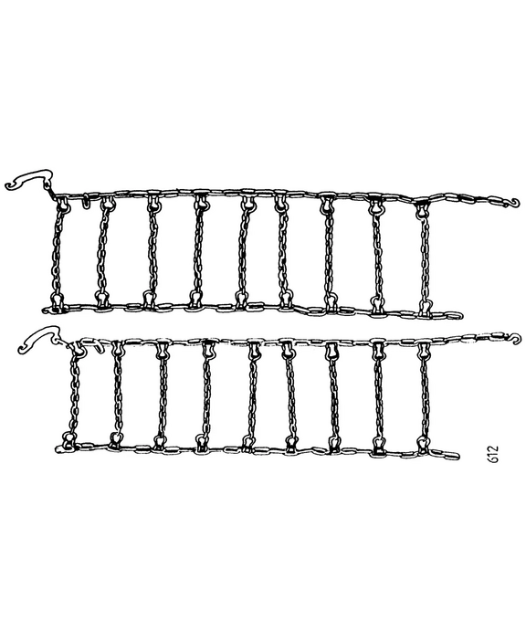 Artikel: 0490 971 Schneeketten für 13 x 5.00-6, Leiterkette