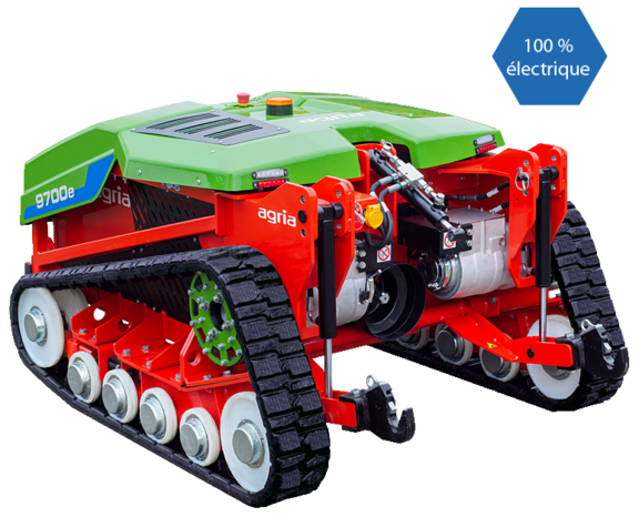 agria 9700e Ferngesteuerter Akku-Geräteträger