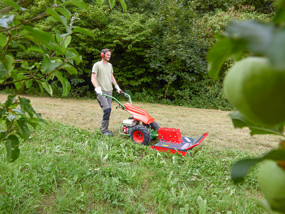 agria 3600 BM mit Sichelmulcher