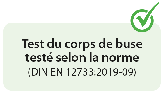 agria 9500-90 Épreuve de percussion certifié selon la norme