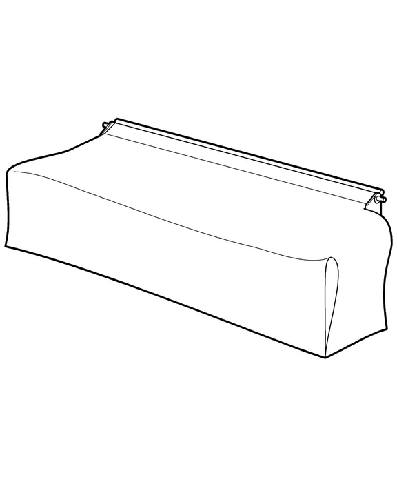 Spritzschutz 100 für Arbeitsbreite 100 cm