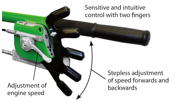 Cockscomb control unit