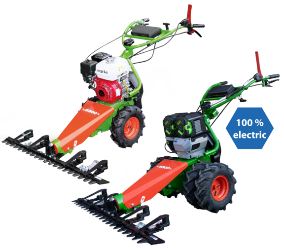 agria 5300 and agria 5300e Mower