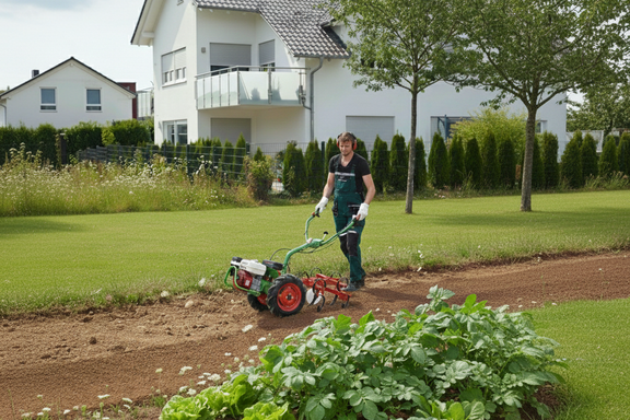 agria 3600 mit Federzinkenkultivator