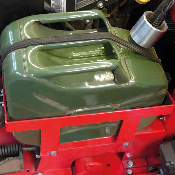 Agria-Wechseltanksystem