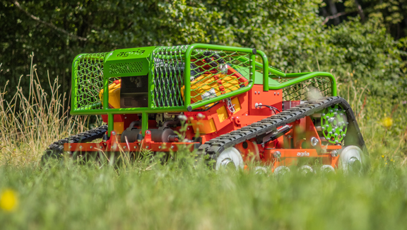 agria 9600 mit Astabweiser