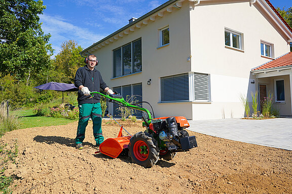 agria 3400 Einachser mit Fräse