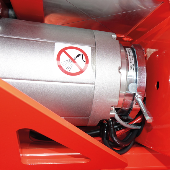 Sicherheit am Hang dank elektromechanischer Bremse