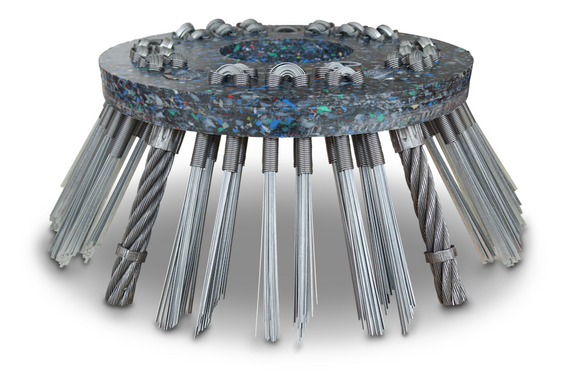 Mischbürste (Serie) für stark verunkrautete Strukturflächen