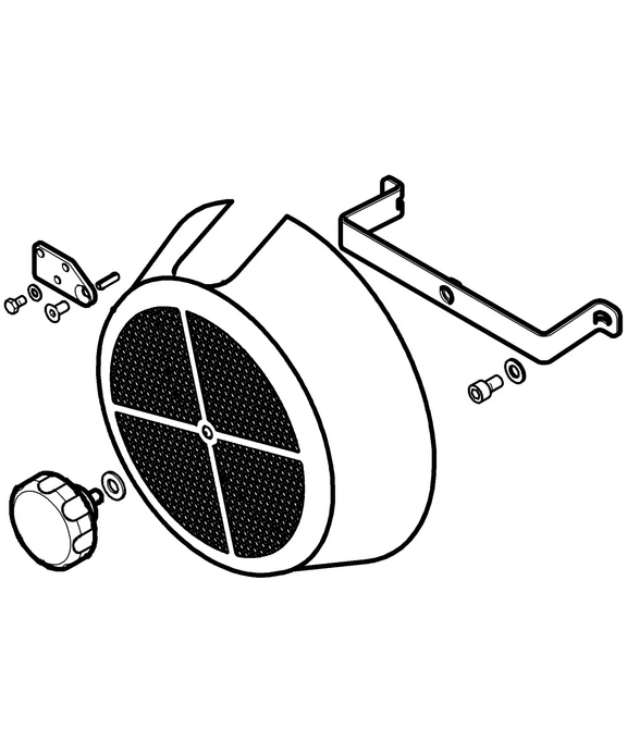 agria Bausatz Lüftersieb für Kohler