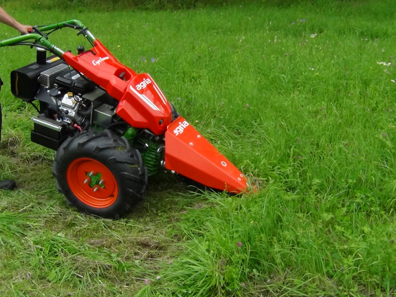 agria 5900 Cyclone mit Mähbalken