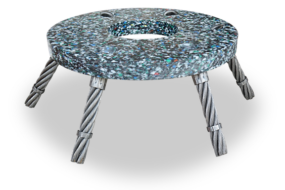 Zopfbürste für hartnäckigen Bewuchs auf tiefgründig verunkrauteten Strukturflächen