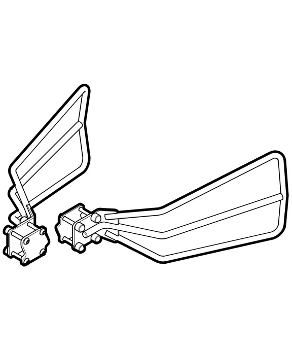 agria 5527011 Paar Handschutz