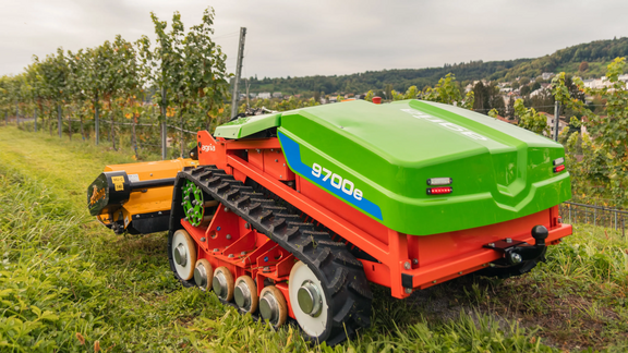 agria 9700e mit Mulcher agria 9700e mit Mulcher