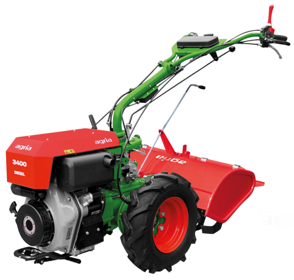 agria 3400, Einachser