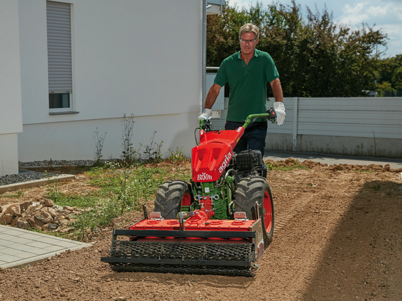 agria 5900 Bison mit Kreiselegge