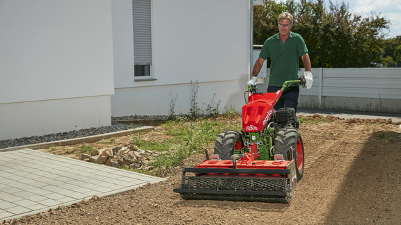 agria 5900 Bison mit Kreiselegge