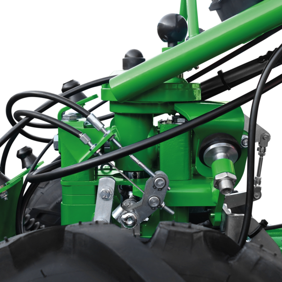 Patentierte Antivibrations-Zweiachs-Holmlagerung