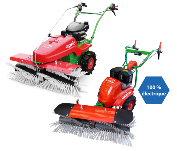 agria 7100 / 7100e Balayeuse