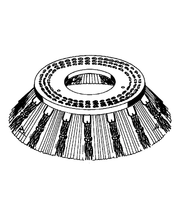 Wildkraut-Ersatzbürste Mischbürste