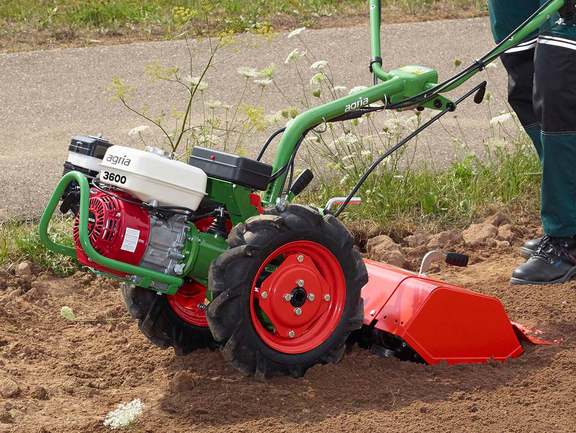 agria 3600 mit Fräse