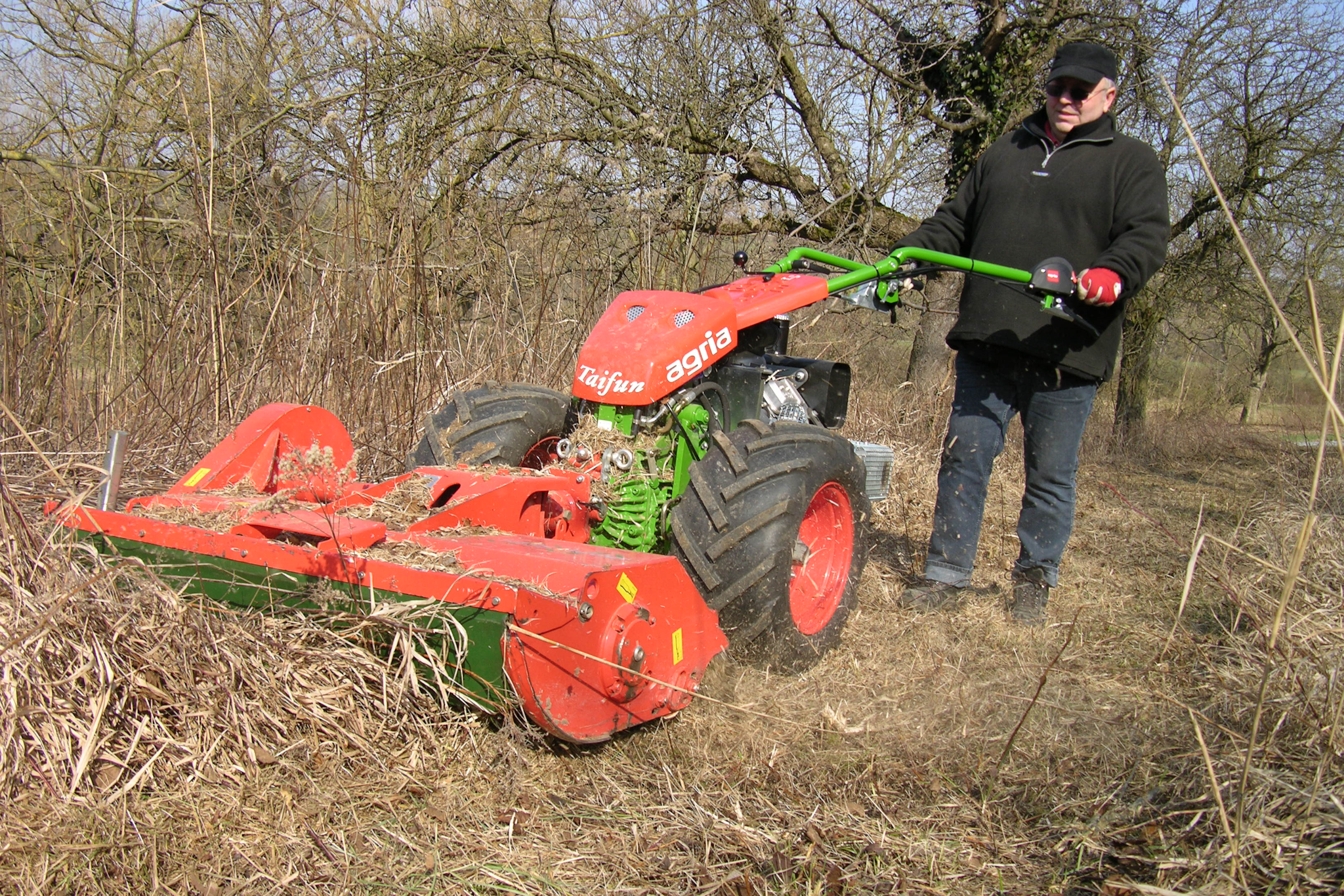 agria 5900 Taifun mit Safetymulcher