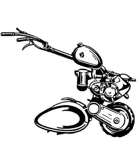 agria 1100 Einradhacke