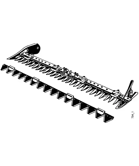 MÄHBALKEN FING M125 PLA38