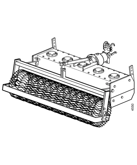 Anbau-Kreiselegge UK 75