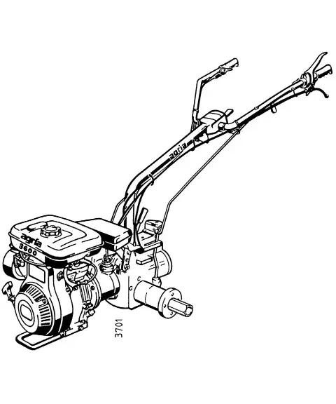 agria 3600 2+2 STARR 4T 4KW