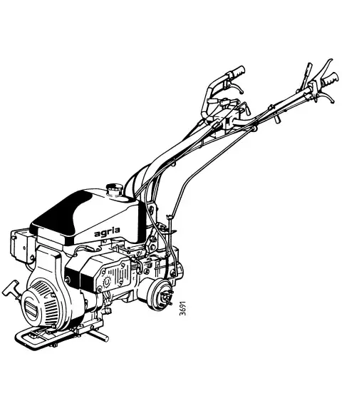 agria 3900 4+1 DIFF LB 5,2KW