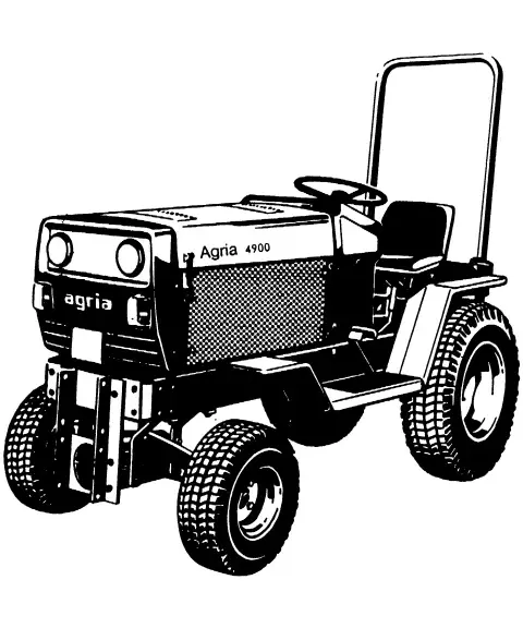 agria 4900 Kompaktschlepper