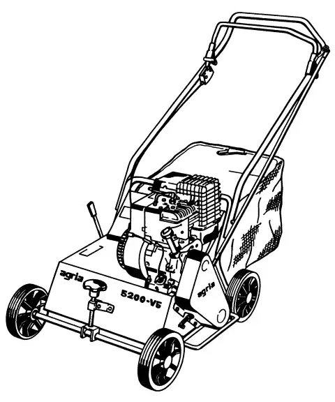 agria 5200 V5 50CM 3,2KW