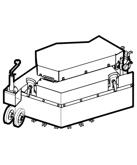Wildkrautbürste WK 70, Mischbesatz