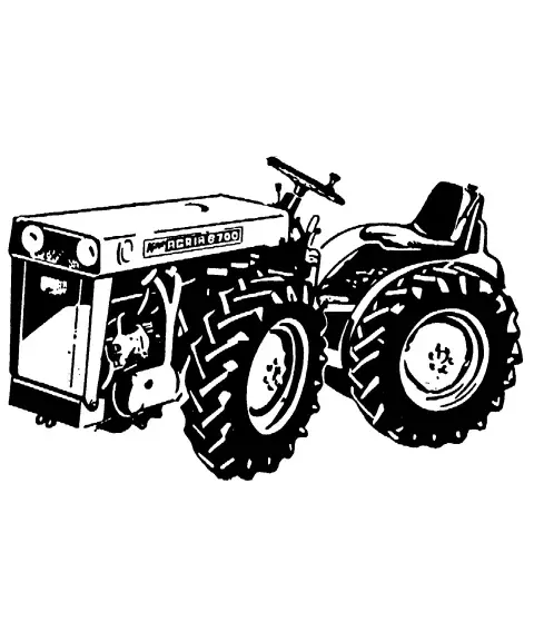 agria 6700 Allradschlepper