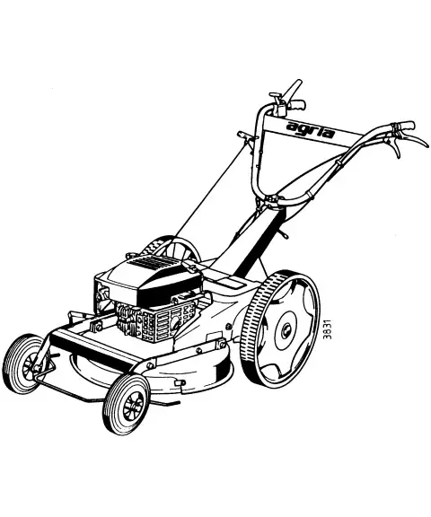 agria 9200 Universalmäher