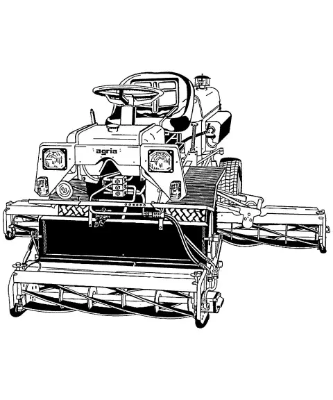 agria 9300 Großflächenmäher
