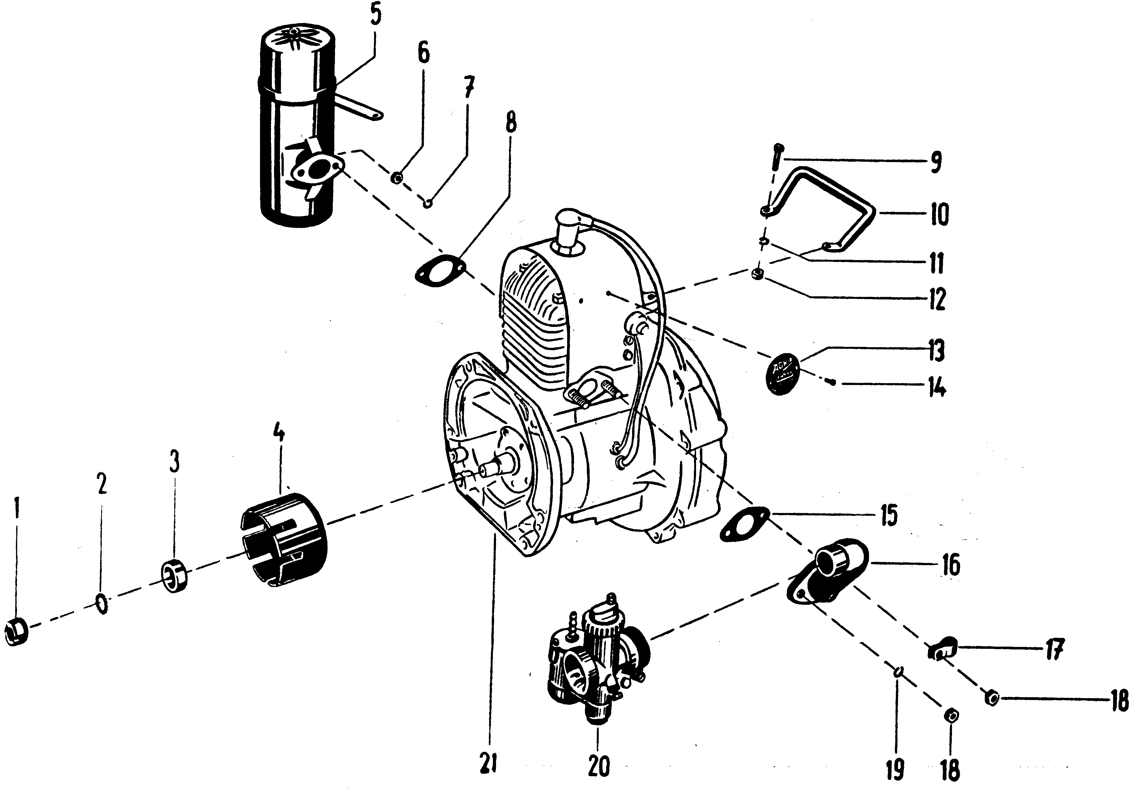 Accessories engine