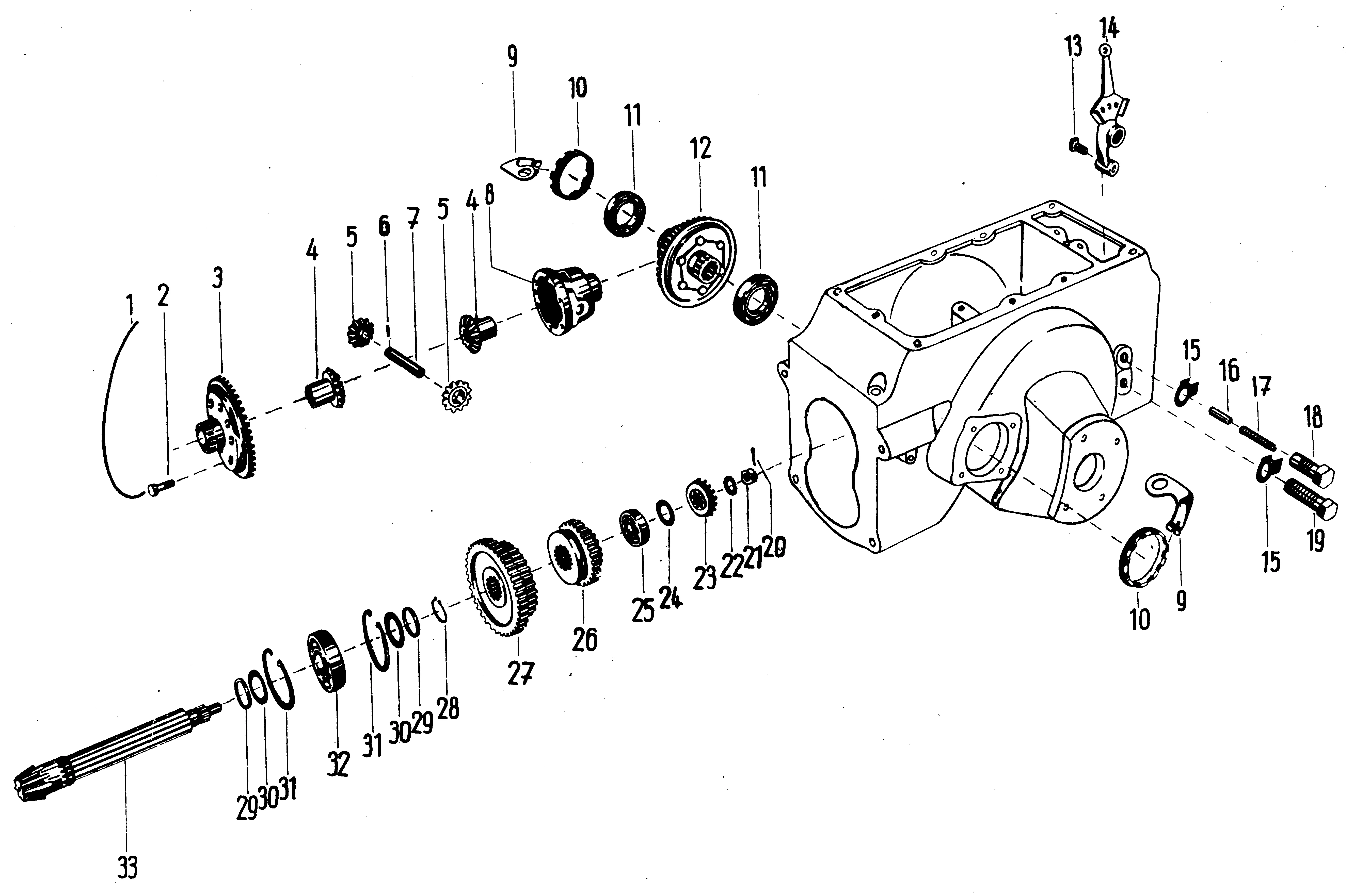 Differenzialgetriebe