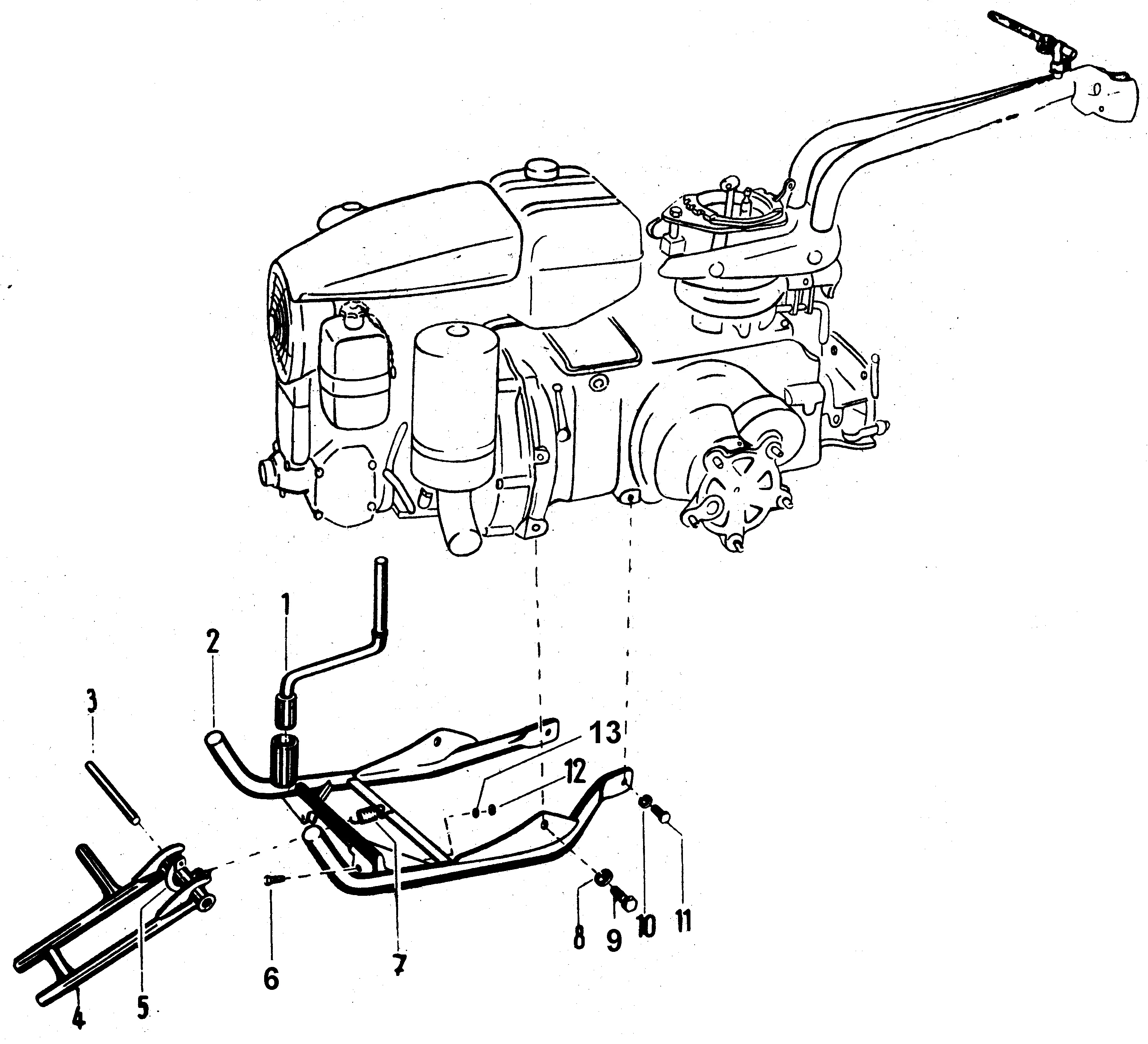 Gewichtsträger mit Stütze