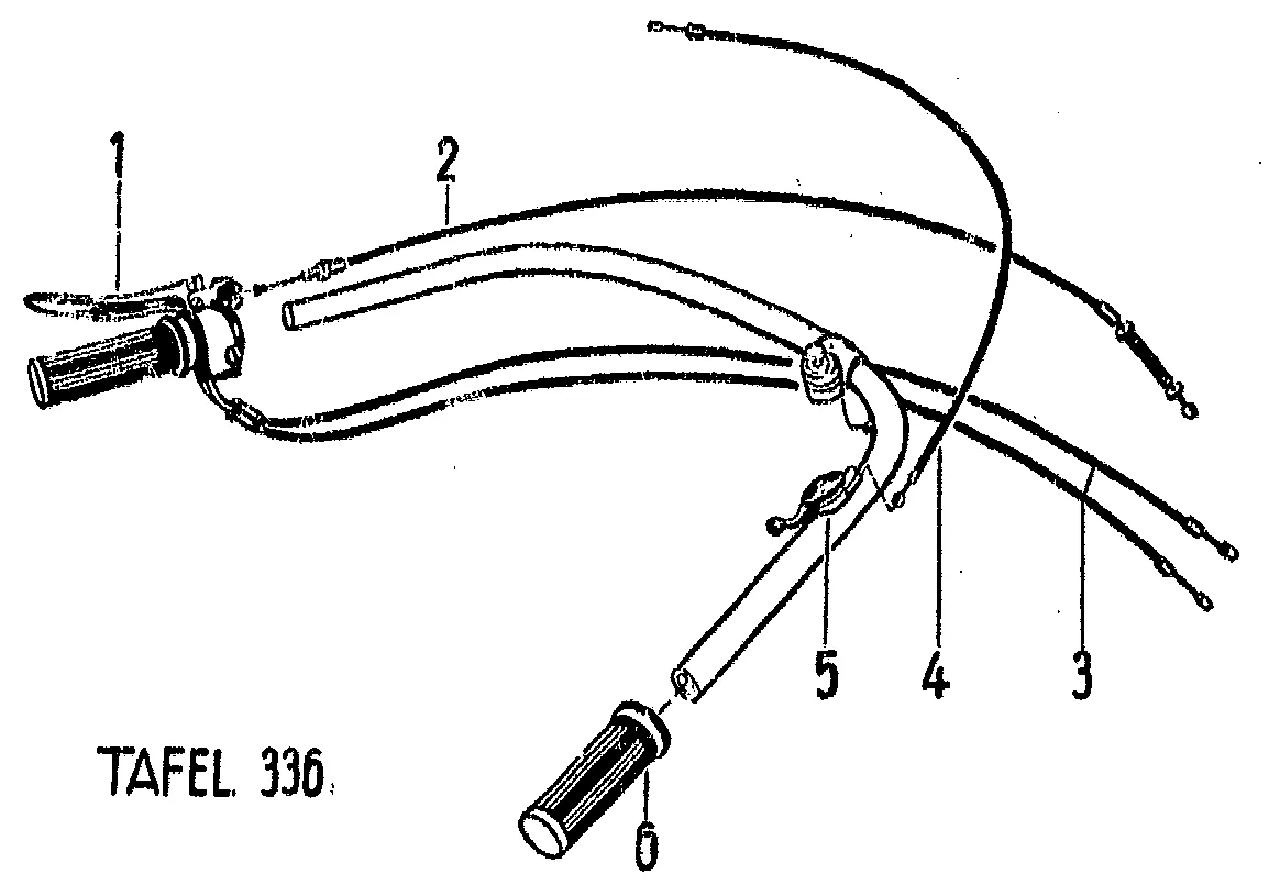 Cables, bis Masch.-Nr. 59 12 697, und ab 58 25 644 bis 58 26 285