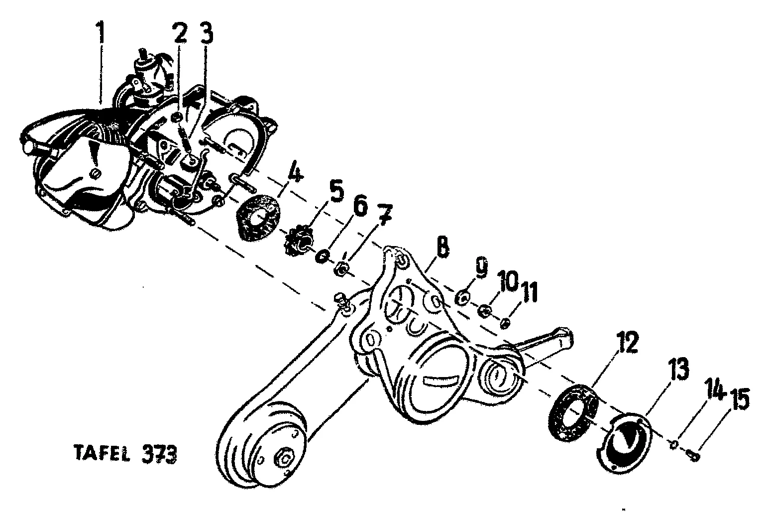 Engine, transmission housing