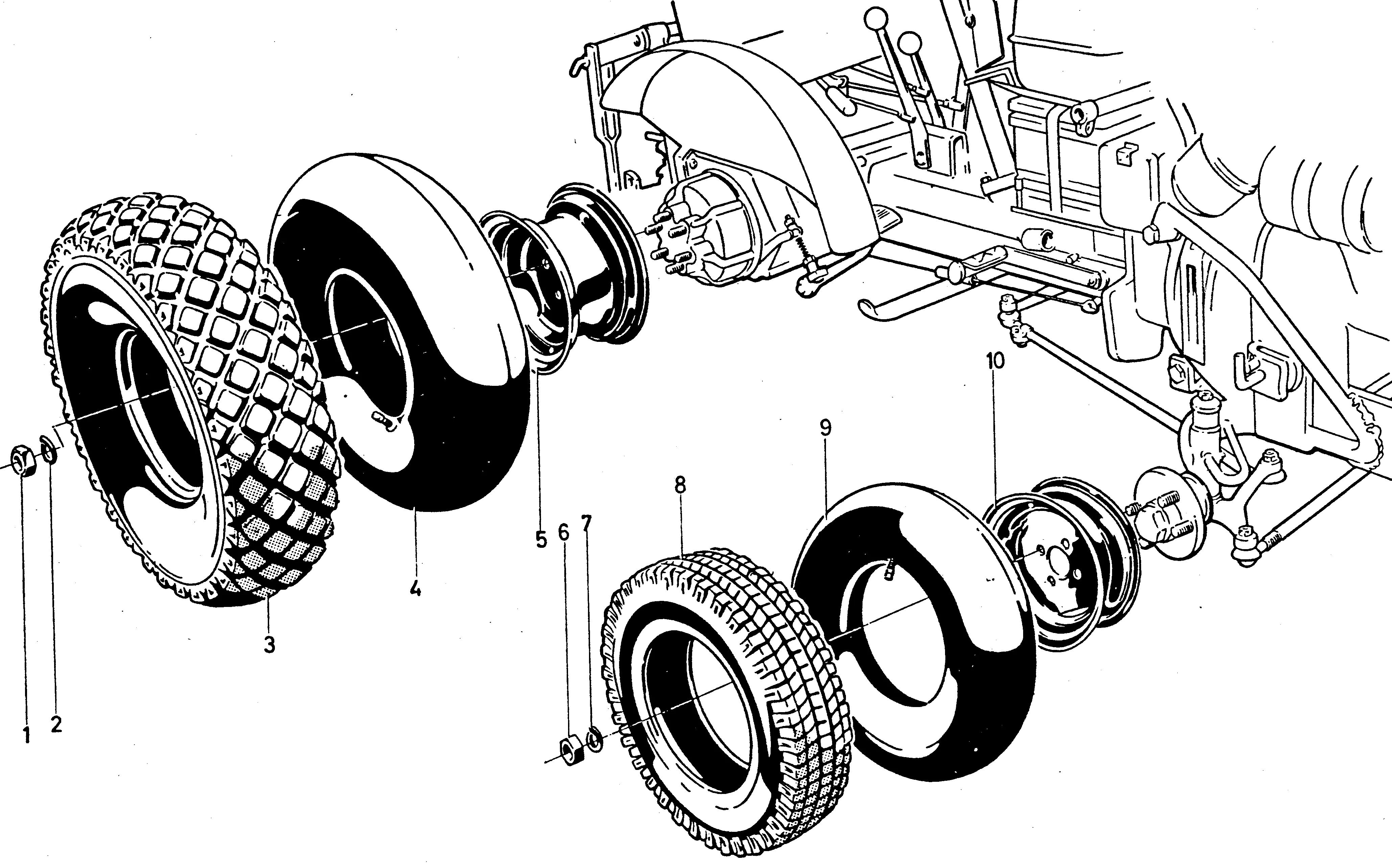 Triebrad Kommunal-Ausführung