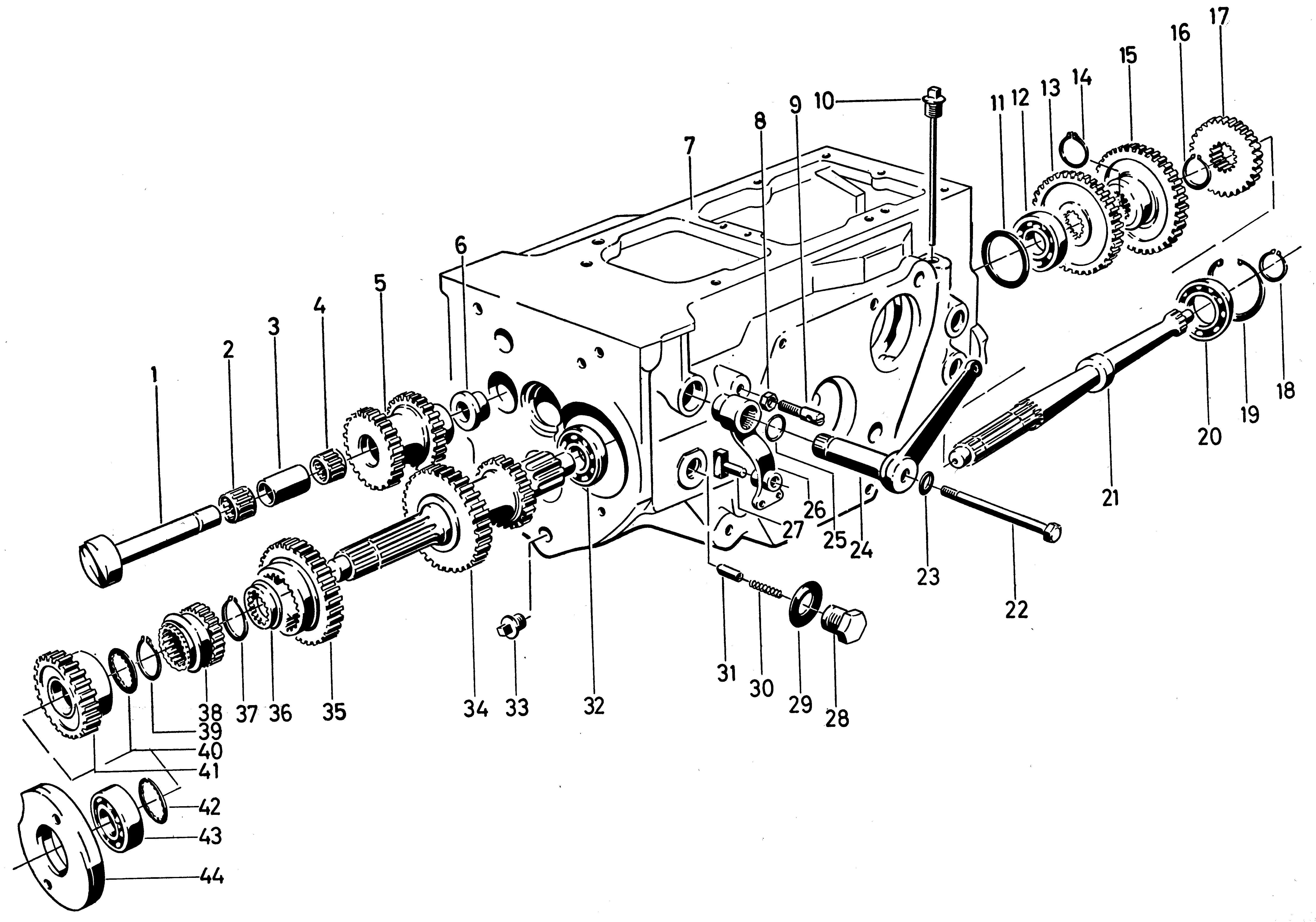 Gehäuse, Motorgetriebe